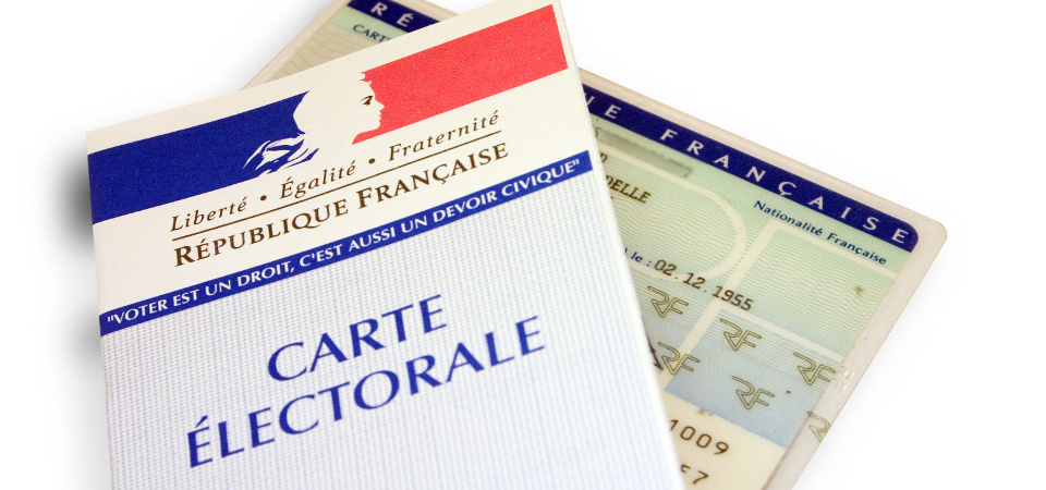 Les cartes electorales et pieces d identite a presenter au moment du vote