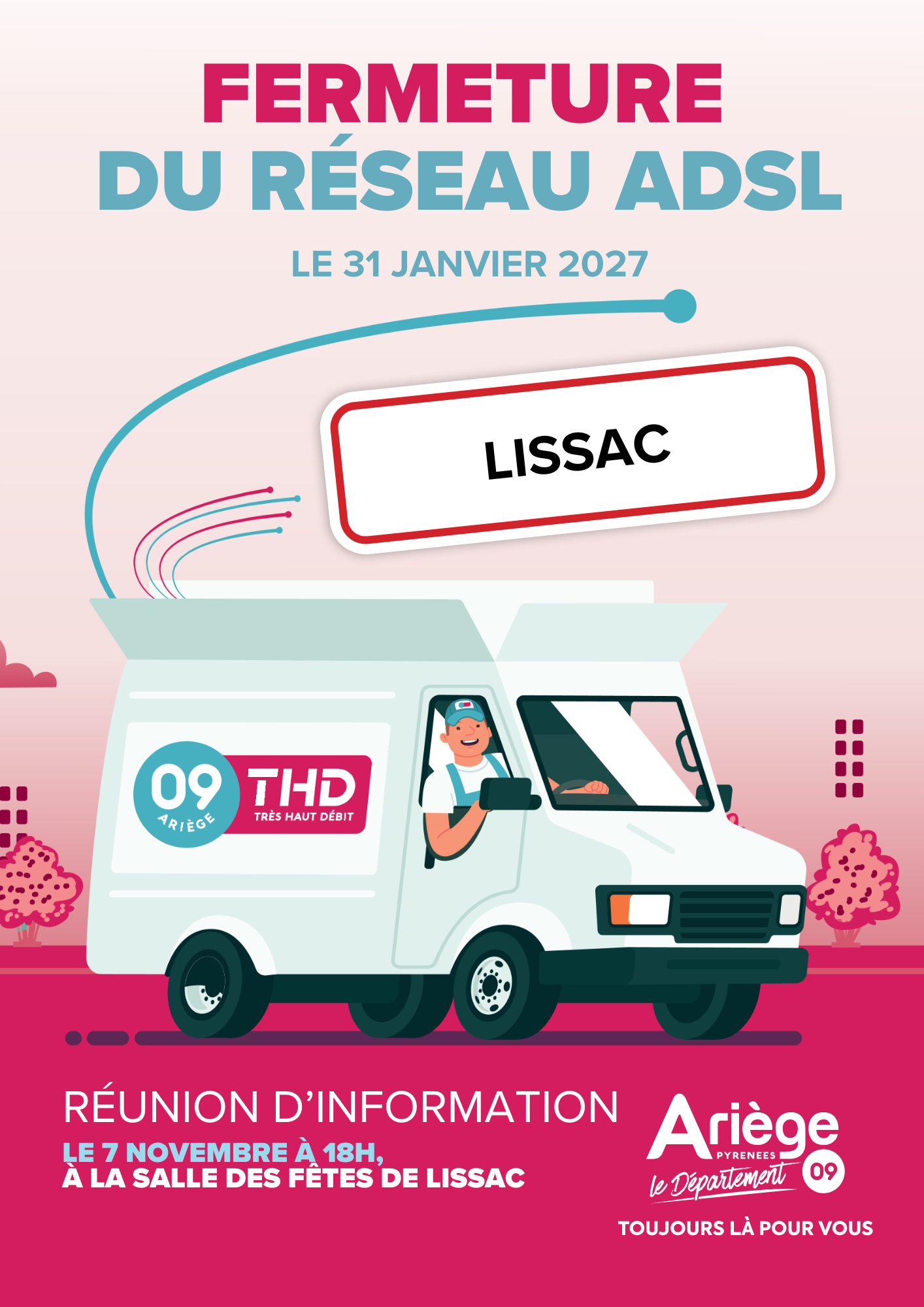 Lissac REUNION DINFORMATION ADSL