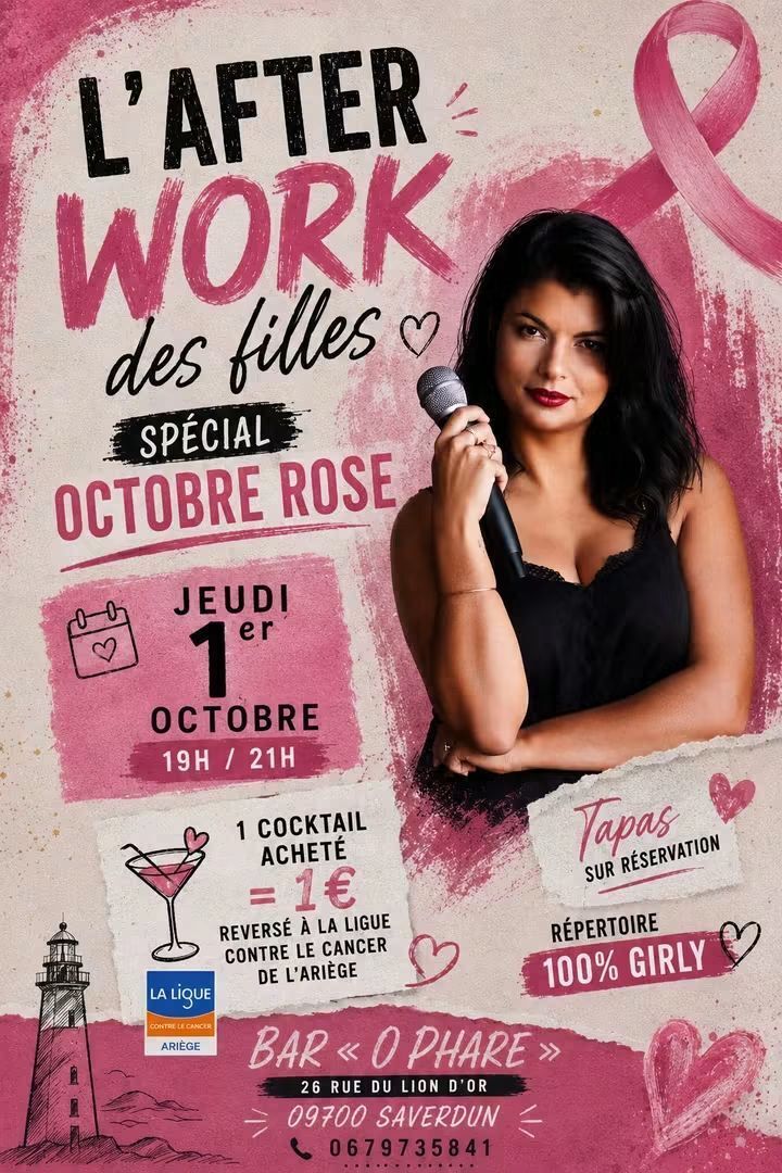 Saverdun Octobre Rose au bar O Phare 1790581590