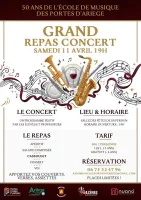 Grand repas concert des 5…