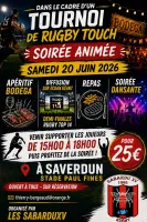 Tournoi de rugby touch