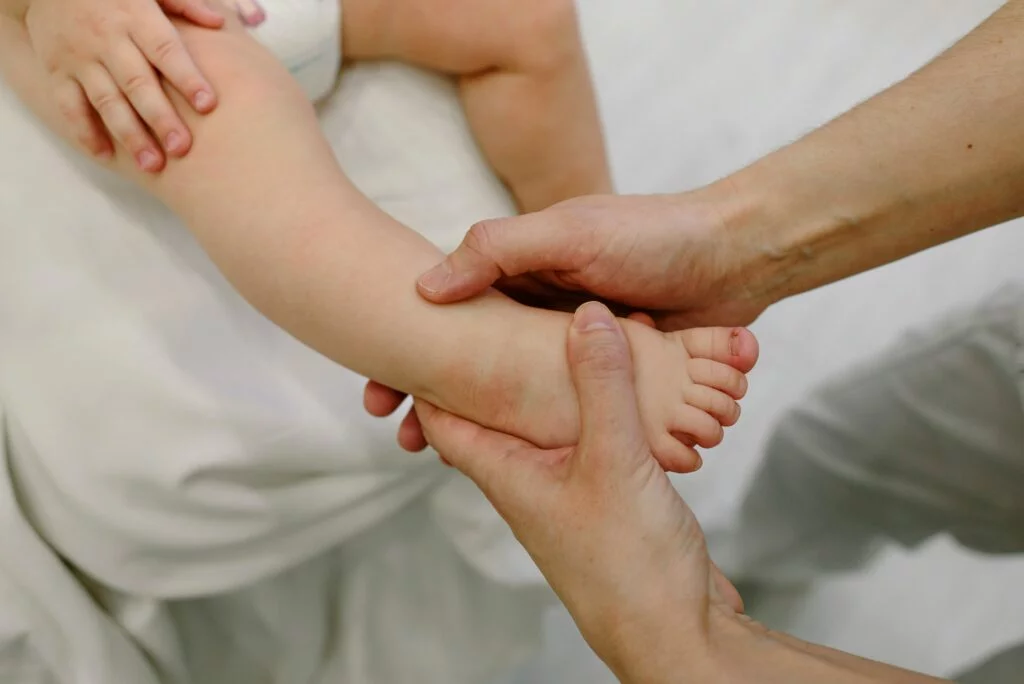 Massage bébé