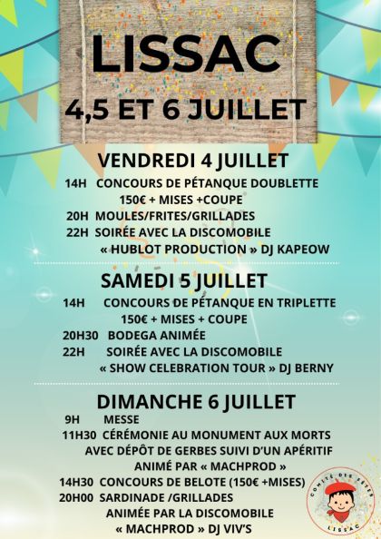 Fête de Lissac 2025